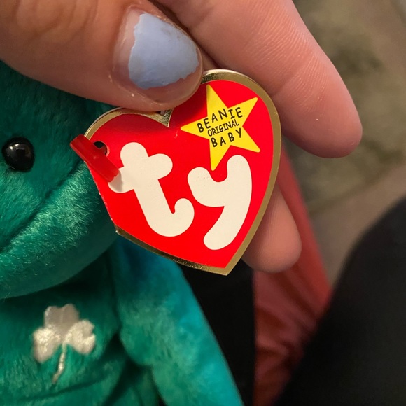 RARE ERIN BEANIE BABY 🍀 - Picture 3 of 5